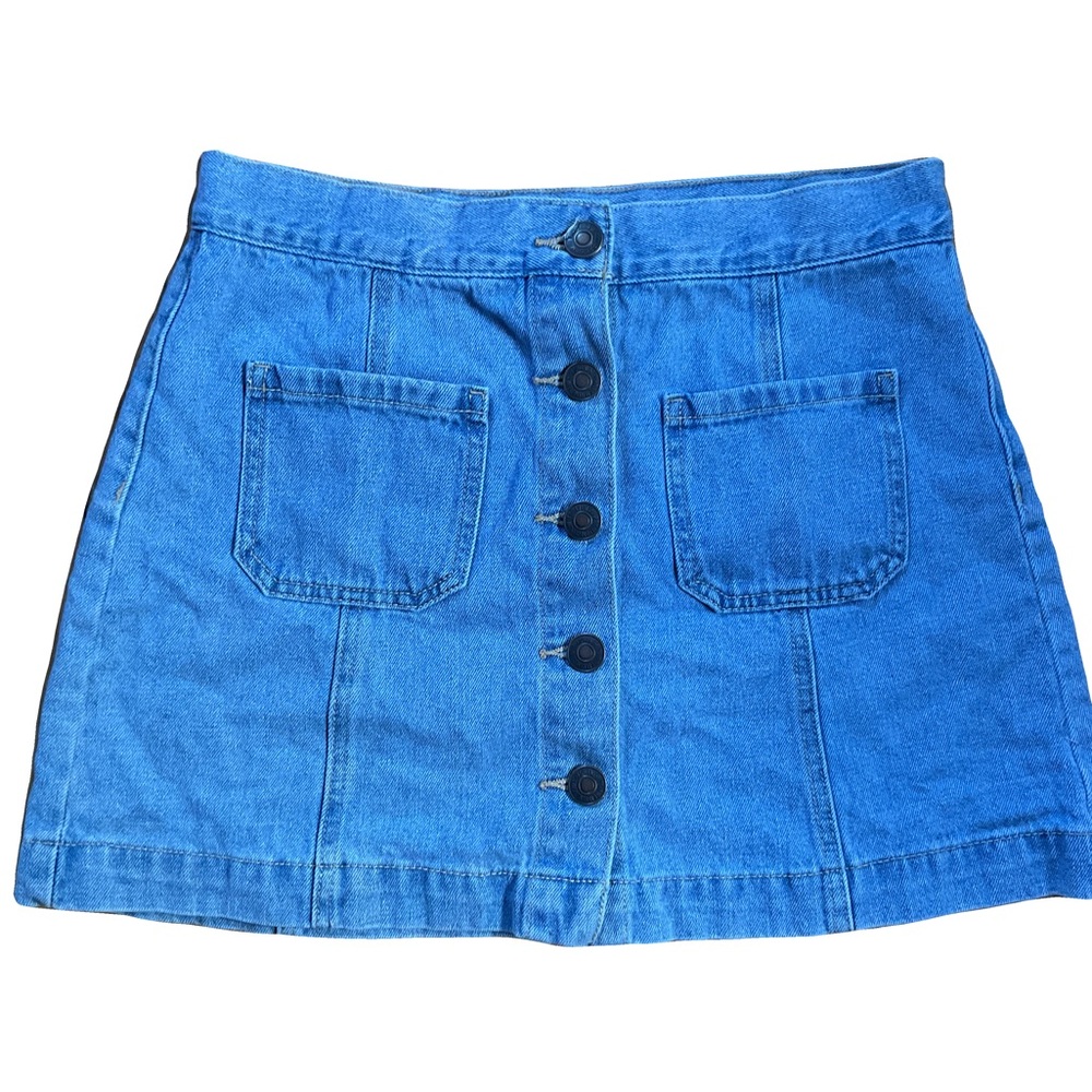 Forever21 denim jean skirt